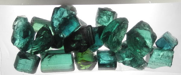 Indicolite Tourmaline - 33.69ct - Hand Select Gem Rough - prettyrock.com