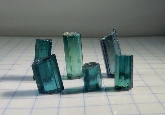 Indicolite Tourmaline - 21.89ct - Hand Select Gem Rough - prettyrock.com