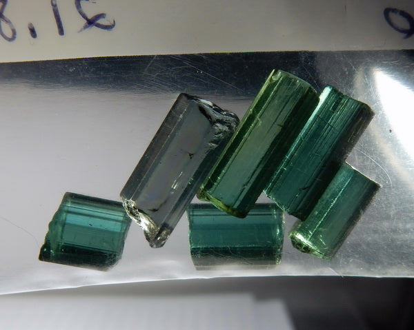 Indicolite Tourmaline - 21.89ct - Hand Select Gem Rough - prettyrock.com