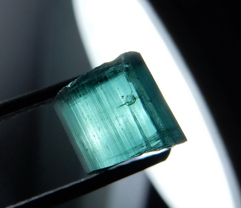 Indicolite Tourmaline - 7.42ct - Hand Select Gem Rough - prettyrock.com