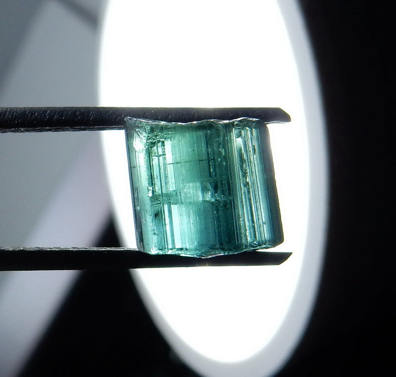 Indicolite Tourmaline - 7.42ct - Hand Select Gem Rough - prettyrock.com