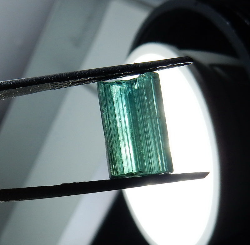 Indicolite Tourmaline - 18.2ct - Hand Select Gem Rough - prettyrock.com