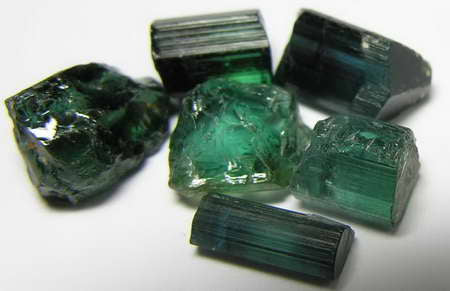 Indicolite Tourmaline - 23.07ct - Hand Select Gem Rough - prettyrock.com