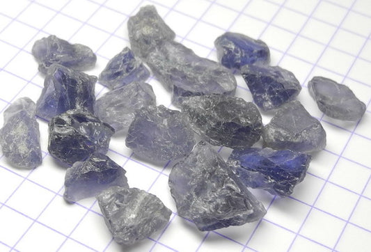 Iolite - 38.4ct - Hand Select Gem Rough - prettyrock.com