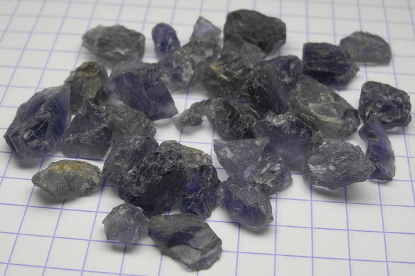 Iolite - 73.75ct - Hand Select Gem Rough - prettyrock.com