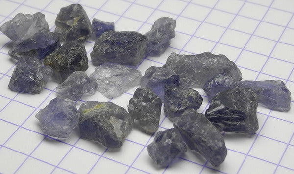 Iolite - 30.05ct - Hand Select Gem Rough - prettyrock.com