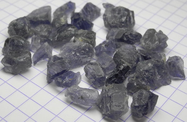 Iolite - 66.6ct - Hand Select Gem Rough - prettyrock.com