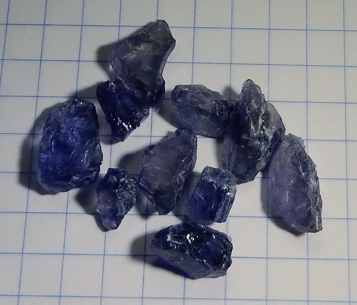Iolite - 38.45ct - Hand Select Gem Rough - prettyrock.com