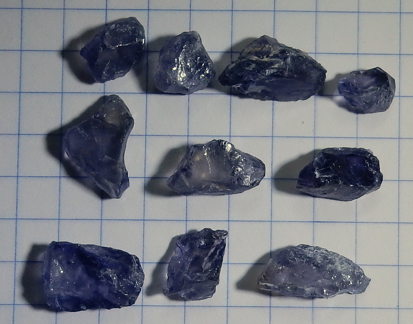 Iolite - 38.45ct - Hand Select Gem Rough - prettyrock.com