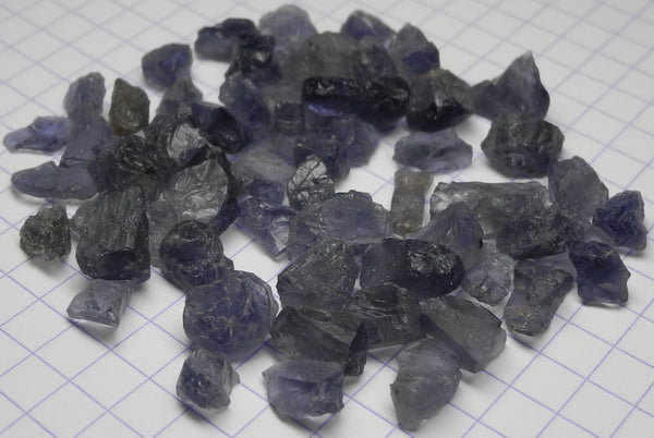 Iolite - 80.45ct - Hand Select Gem Rough - prettyrock.com