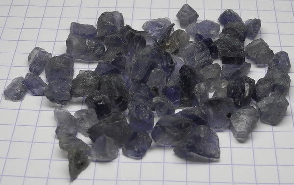 Iolite - 80.45ct - Hand Select Gem Rough - prettyrock.com