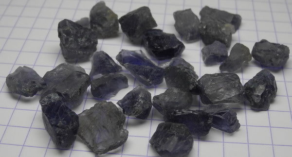 Iolite - 64.85ct - Hand Select Gem Rough - prettyrock.com