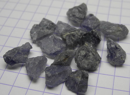 Iolite - 28.15ct - Hand Select Gem Rough - prettyrock.com