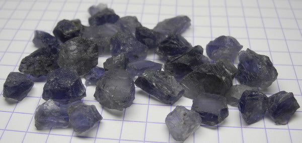 Iolite - 63.5ct - Hand Select Gem Rough - prettyrock.com