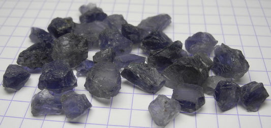 Iolite - 63.5ct - Hand Select Gem Rough - prettyrock.com