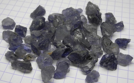 Iolite - 93.9ct - Hand Select Gem Rough - prettyrock.com