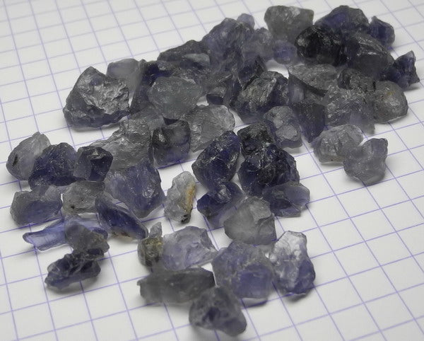 Iolite - 93.9ct - Hand Select Gem Rough - prettyrock.com