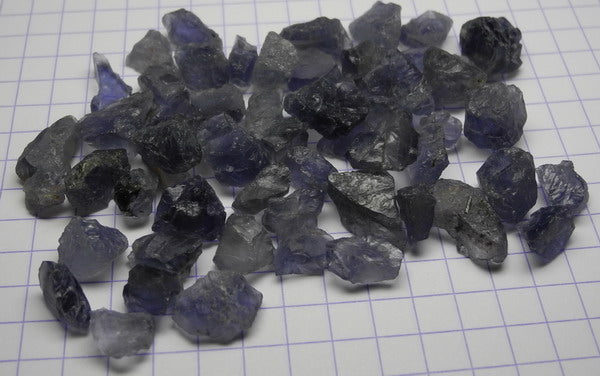 Iolite - 93.9ct - Hand Select Gem Rough - prettyrock.com