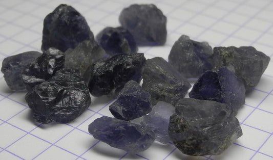 Iolite - 43.15ct - Hand Select Gem Rough - prettyrock.com