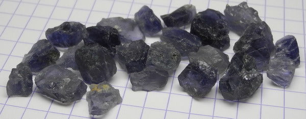 Iolite - 55.55ct - Hand Select Gem Rough - prettyrock.com