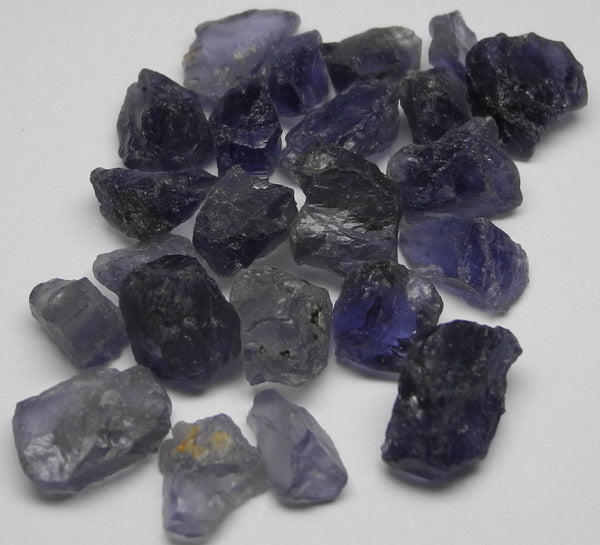 Iolite - 55.55ct - Hand Select Gem Rough - prettyrock.com