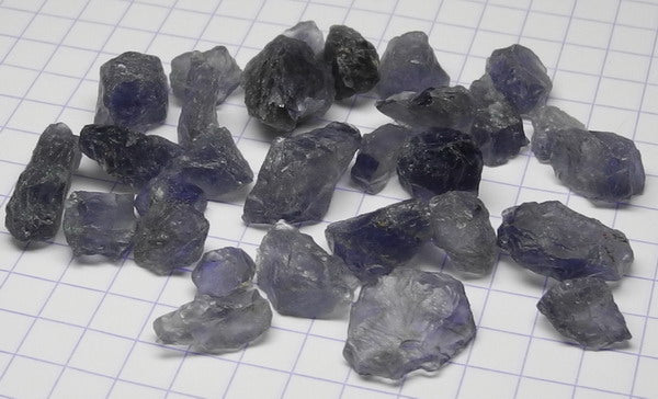Iolite - 64.8ct - Hand Select Gem Rough - prettyrock.com