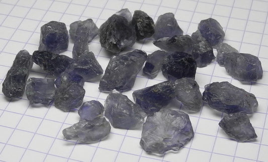 Iolite - 64.8ct - Hand Select Gem Rough - prettyrock.com