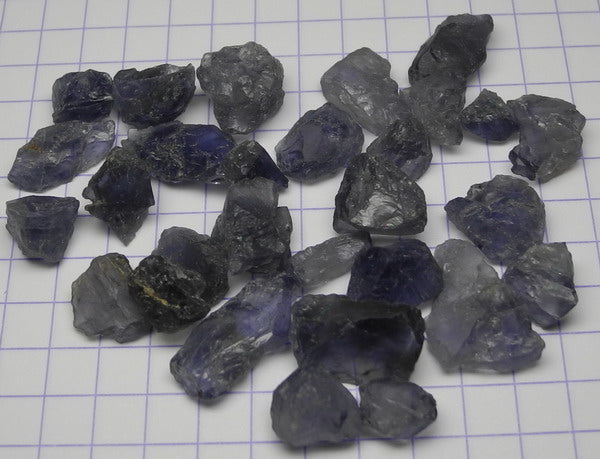 Iolite - 58.75ct - Hand Select Gem Rough - prettyrock.com