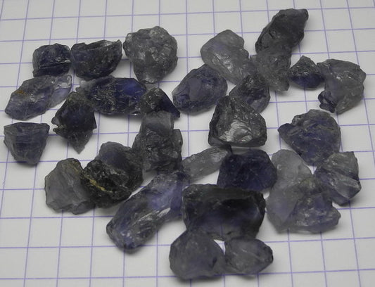 Iolite - 58.75ct - Hand Select Gem Rough - prettyrock.com