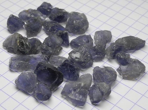 Iolite - 58.75ct - Hand Select Gem Rough - prettyrock.com