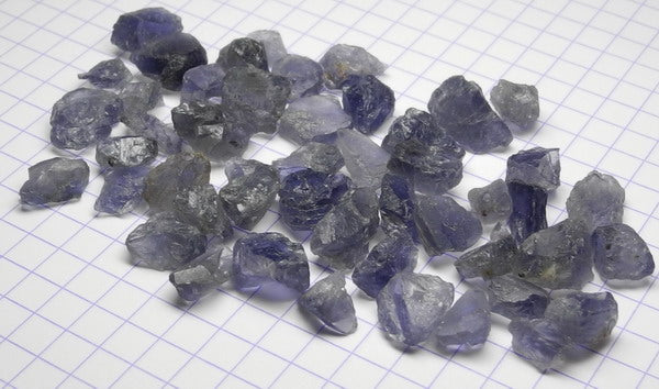 Iolite - 97.4ct - Hand Select Gem Rough - prettyrock.com