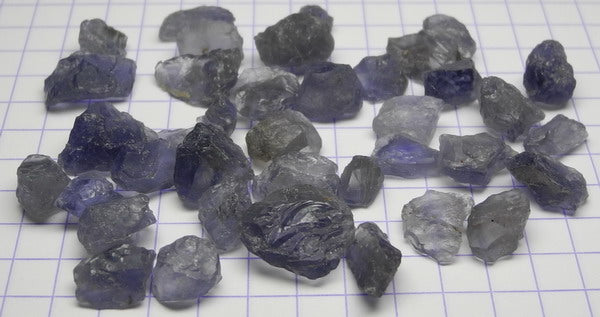 Iolite - 56.7ct - Hand Select Gem Rough - prettyrock.com