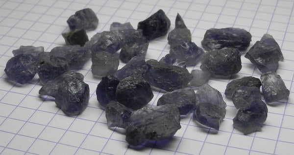 Iolite - 70.4ct - Hand Select Gem Rough - prettyrock.com