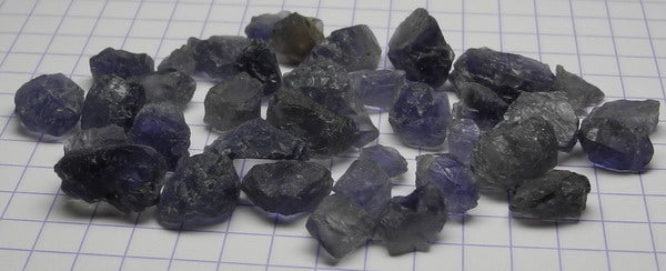 Iolite - 70.4ct - Hand Select Gem Rough - prettyrock.com