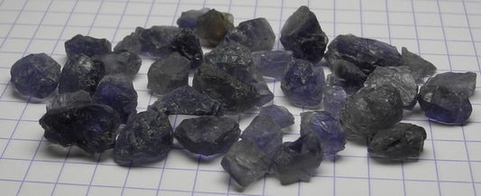 Iolite - 70.4ct - Hand Select Gem Rough - prettyrock.com