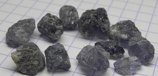 Iolite - 27.6ct - Hand Select Gem Rough - prettyrock.com