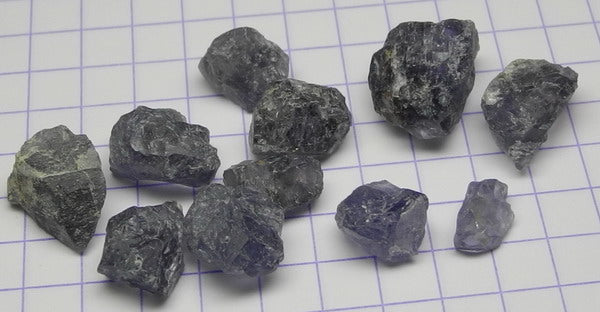 Iolite - 27.6ct - Hand Select Gem Rough - prettyrock.com