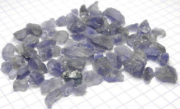 Iolite - 89.5ct - Hand Select Gem Rough - prettyrock.com