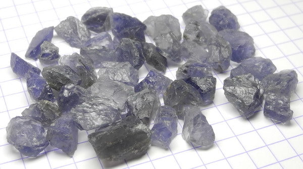 Iolite - 85.35ct - Hand Select Gem Rough - prettyrock.com