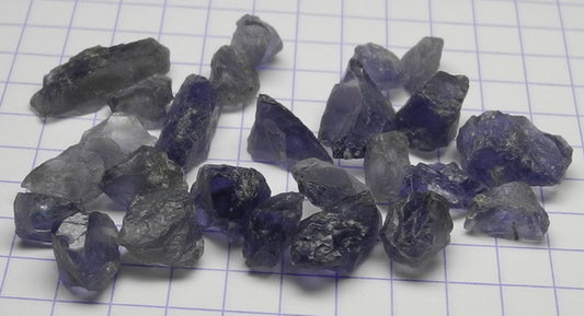 Iolite - 39.1ct - Hand Select Gem Rough - prettyrock.com