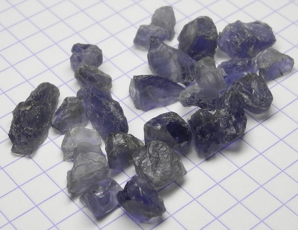 Iolite - 39.1ct - Hand Select Gem Rough - prettyrock.com