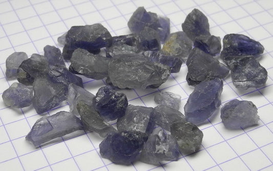 Iolite - 61.95ct - Hand Select Gem Rough - prettyrock.com