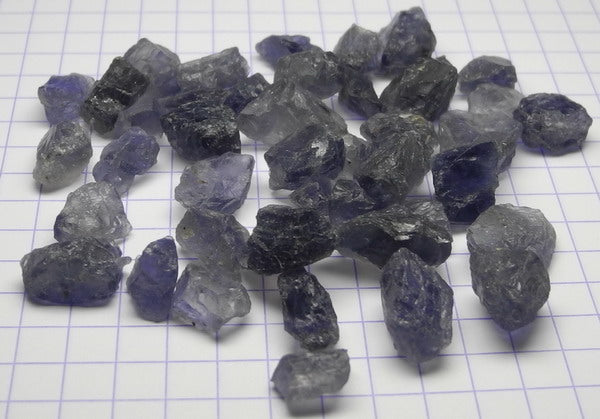 Iolite - 98.55ct - Hand Select Gem Rough - prettyrock.com