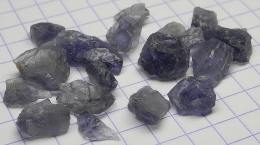 Iolite - 23.95ct - Hand Select Gem Rough - prettyrock.com