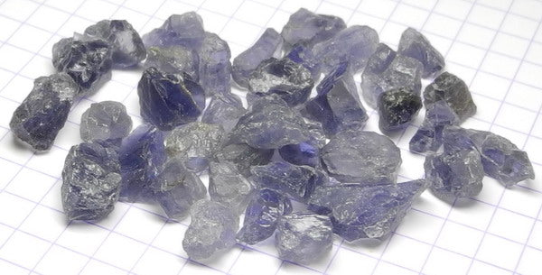Iolite - 64.1ct - Hand Select Gem Rough - prettyrock.com