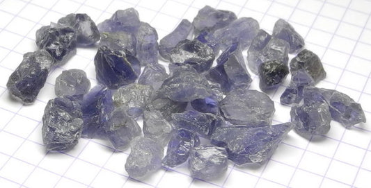 Iolite - 64.1ct - Hand Select Gem Rough - prettyrock.com
