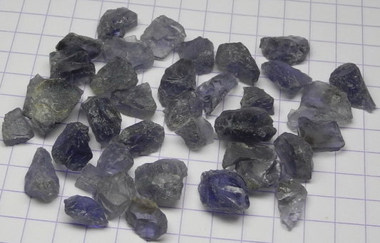 Iolite - 53.55ct - Hand Select Gem Rough - prettyrock.com