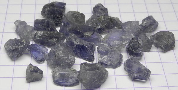 Iolite - 37.3ct - Hand Select Gem Rough - prettyrock.com