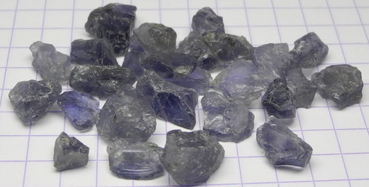 Iolite - 37.3ct - Hand Select Gem Rough - prettyrock.com