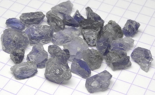 Iolite - 37.3ct - Hand Select Gem Rough - prettyrock.com